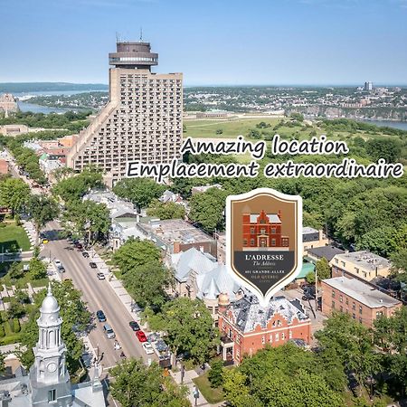 L'Adresse Sur Grande-Allee Lofts Quebeque Exterior foto